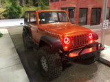 Proline Jeep with Red Halo Headlights