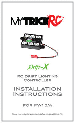 Drift-X Install Manual
