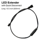 Long LED Extender with Quick Disconnect