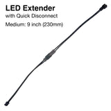 Medium LED Extender with Quick Disconnect