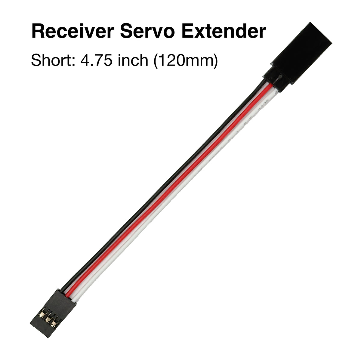 Receiver Servo Extender Cables – MyTrickRC
