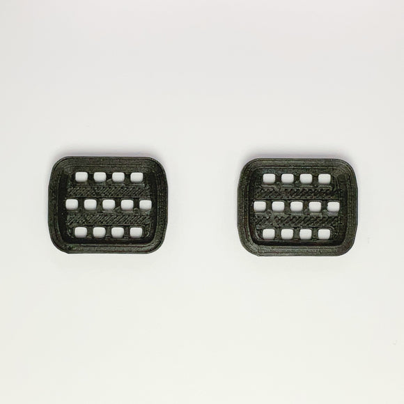 19mm Rectangular Headlight Buckets