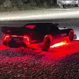 Red TrickStrip Lights on ARRMA Felony
