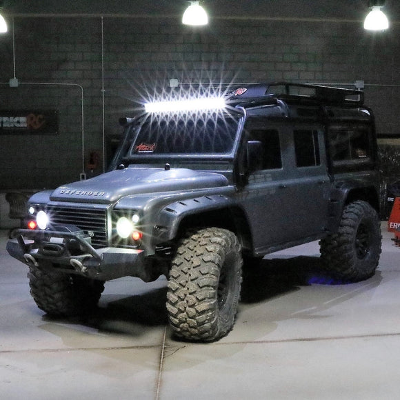 MYK-TD5HB TRX4 Defender Light Kit Front Angled